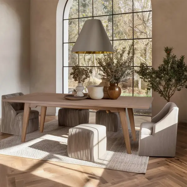 Mesa de Comedor Tribal Nungu étnica