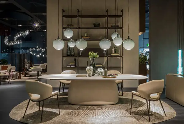 Mesa de comedor keramik Botero Cattelan