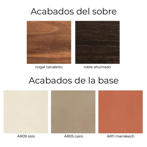 Mesa de comedor pequeña madera Botero Cattelan