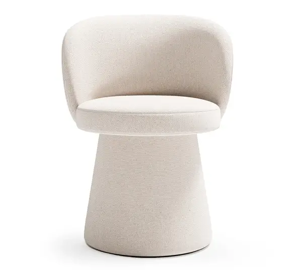 Silla tapizada de diseño Aura