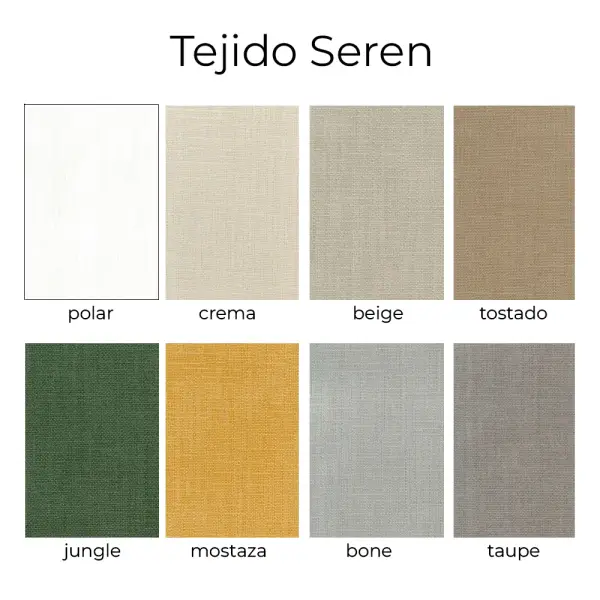 Silla tapizada de diseño Aura