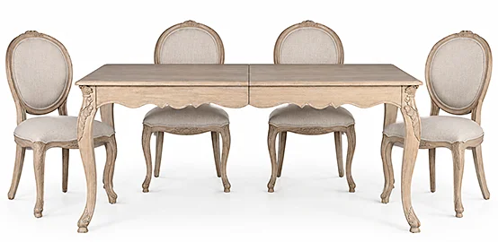 Mesa de comedor extensible vintage Artisan Mesa de comedor extensible vintage Artisan