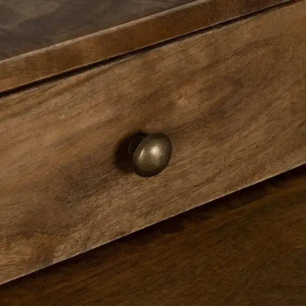 Escritorio de diseño industrial 125 madera de mango con hierro