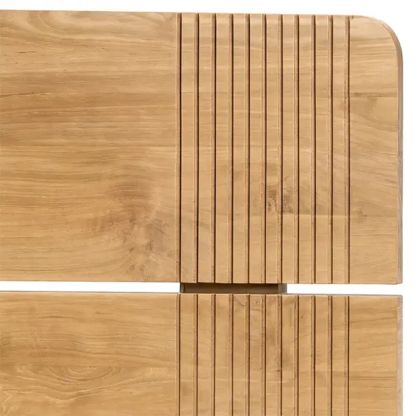 Cabecero para colchón de 150 madera de Teka Eyre