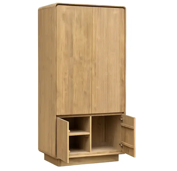 Armario 4 puertas madera de teka Eyre