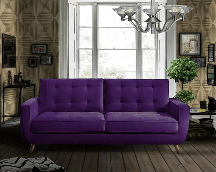 Sofá Sterling Cooper Retro Turquesa