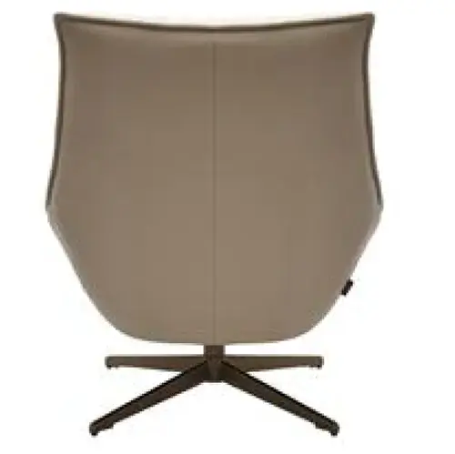 Butaca giratorio tejido y ecopiel Seres