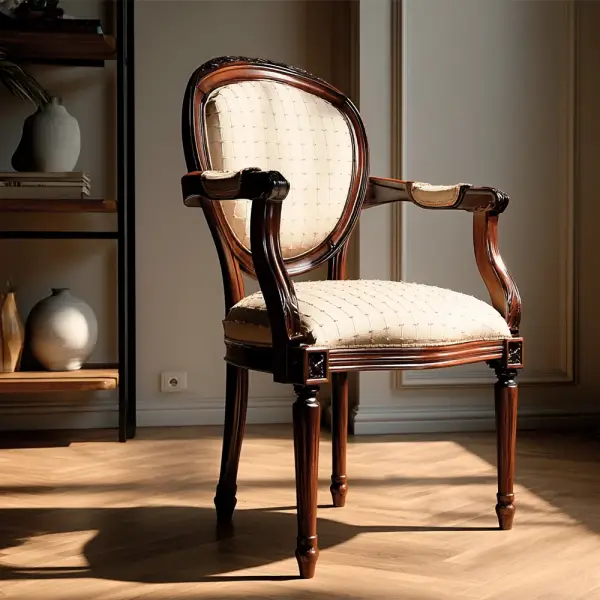 Sillón Clásico Frances Oval