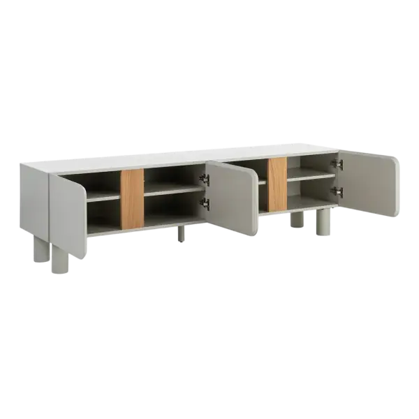 Mueble tv taupe dm salón