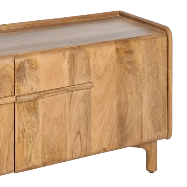 Mueble tv natural madera de mango