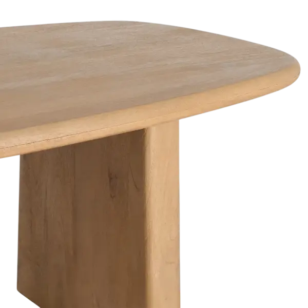 Mesa de comedor natural madera de mango