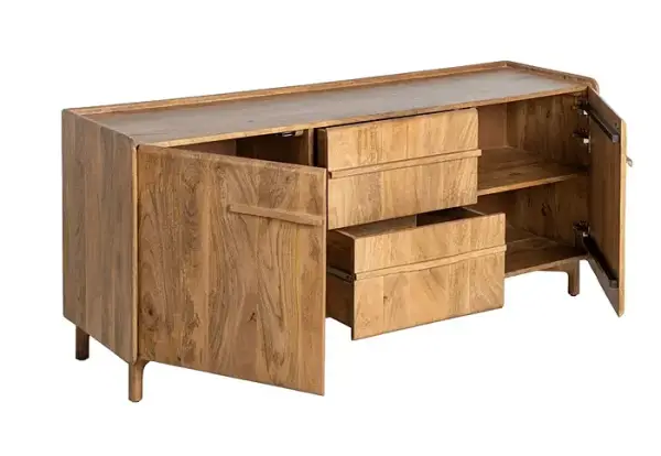 Aparador en madera natural de mango Namur