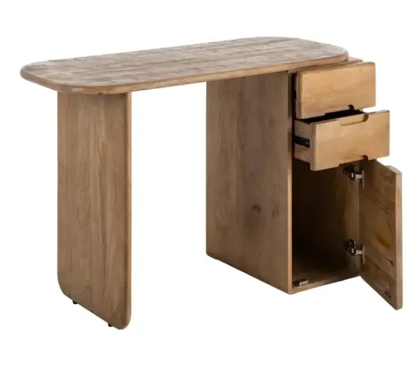 Escritorio natural de madera mango Mangur