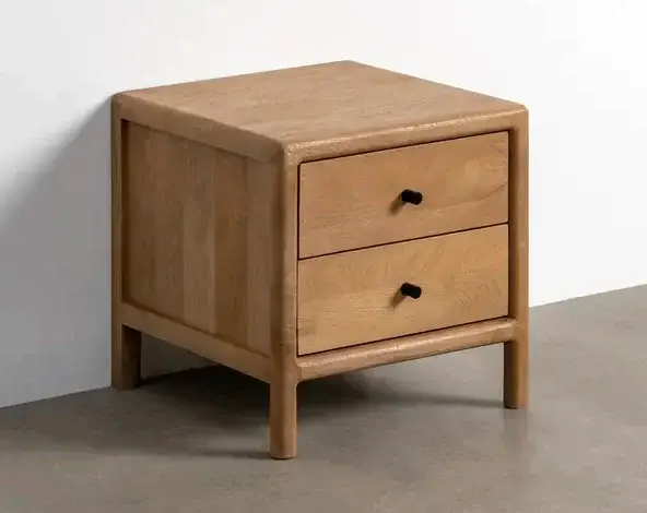 Mesita natural madera de mango 45cm Mangur