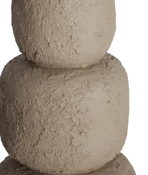 Lámpara de pie beige Globa