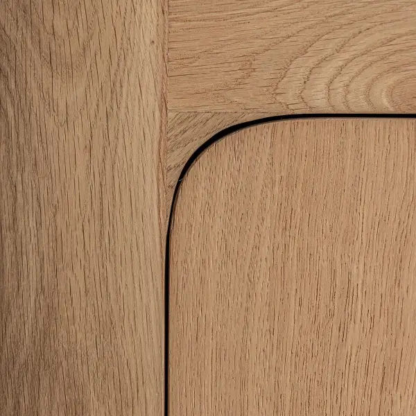 Librería de roble claro Saulge