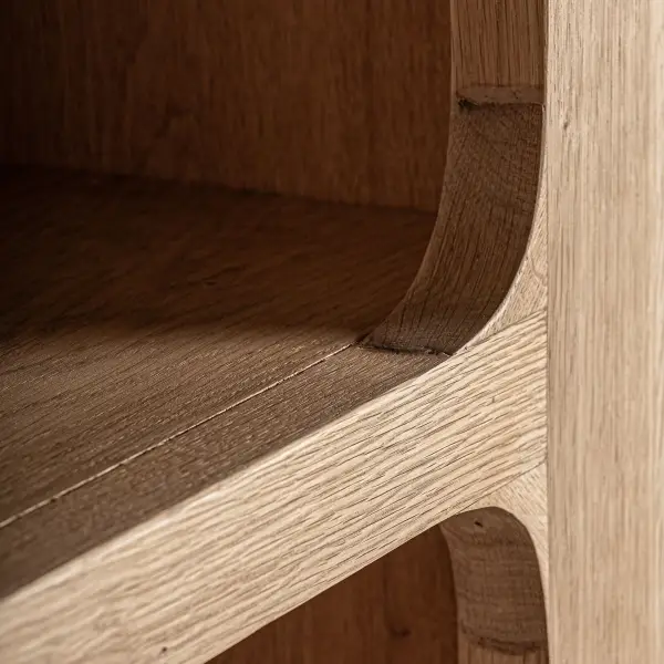 Librería de roble claro Saulge