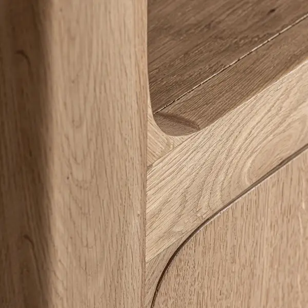 Librería de roble claro Saulge