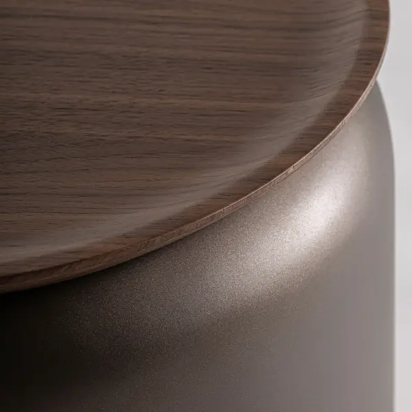 Mesa auxiliar redonda Bugdorf