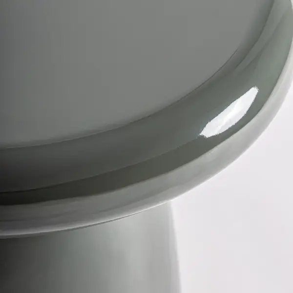 Mesa auxiliar Meres verde brillo