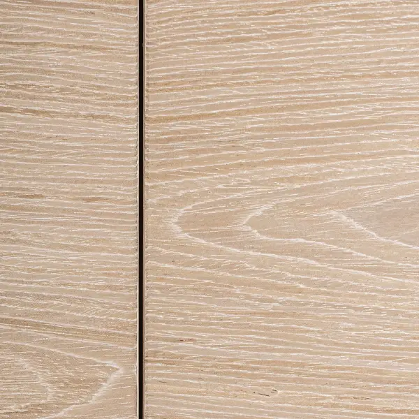 Mueble tv Prayssac de roble crema