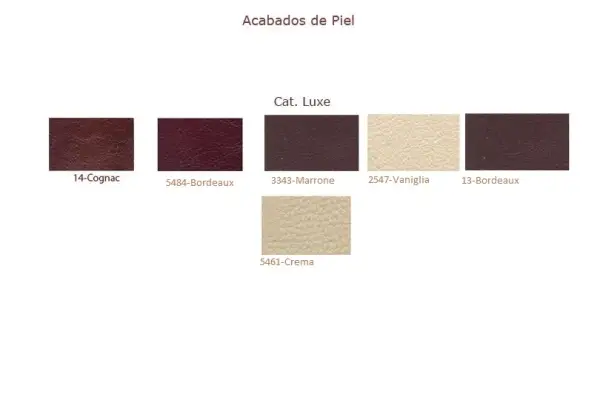 Sillón piel giratorio Brasilia