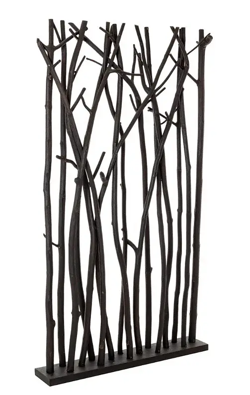 Biombo nórdico Ali negro