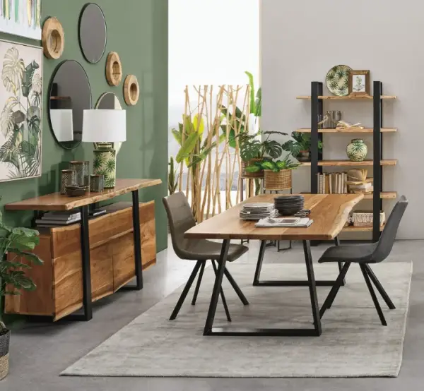 Biombo ramas Ali natural