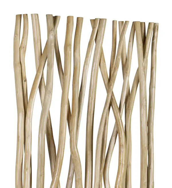 Biombo ramas árbol blanqueado