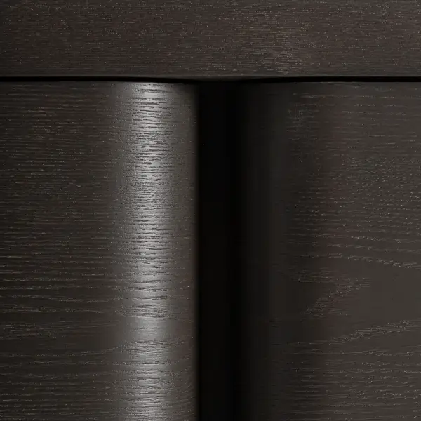 Mueble tv roble negro geométrio Rize