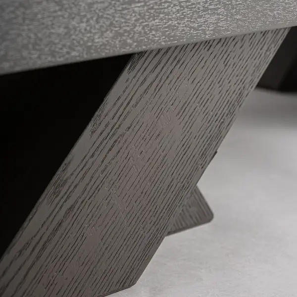 Mueble tv roble negro geométrio Rize