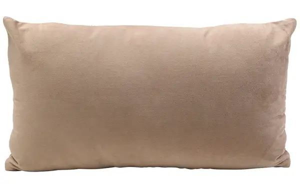 Cojín rectangular gris y beige Vita