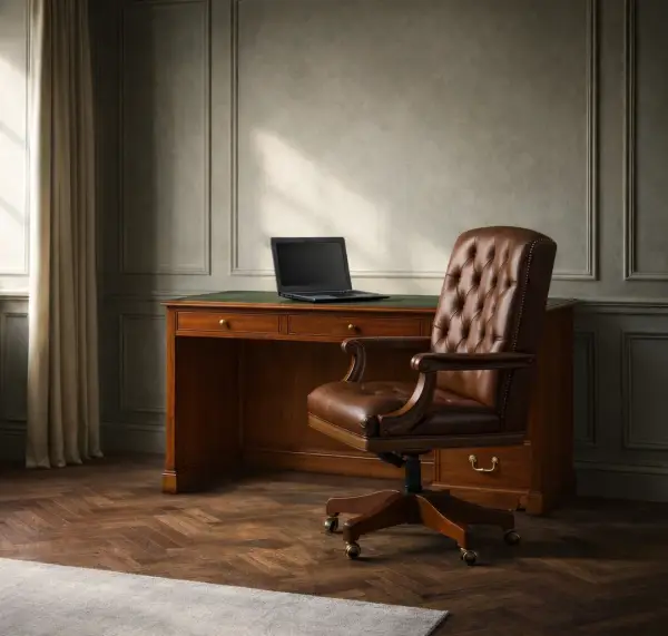 Mesa escritorio 6 cajones clásico Paimun