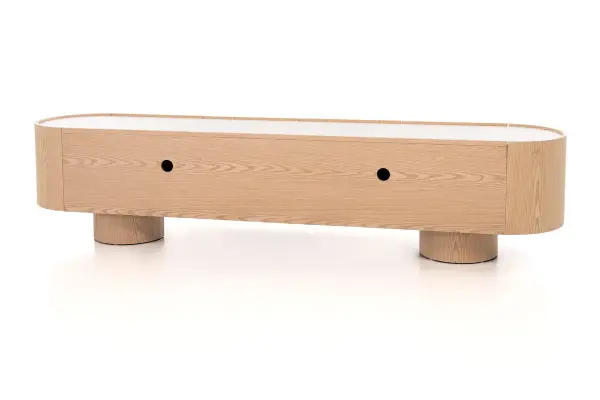 Mueble de TV Irina roble y porcelánico