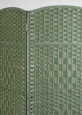 Biombo 3 hojas Shana verde