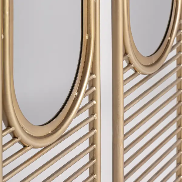 Parabán Art Decó dorado Alleghe