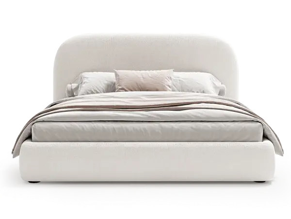 Cama tapizada dana con canapé