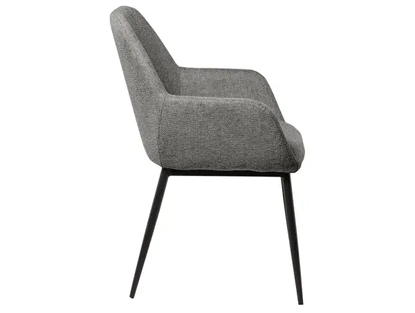 Sillón gris oscuro Isabellla