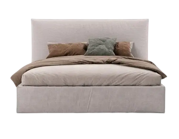 Cama tapizada con canapé París