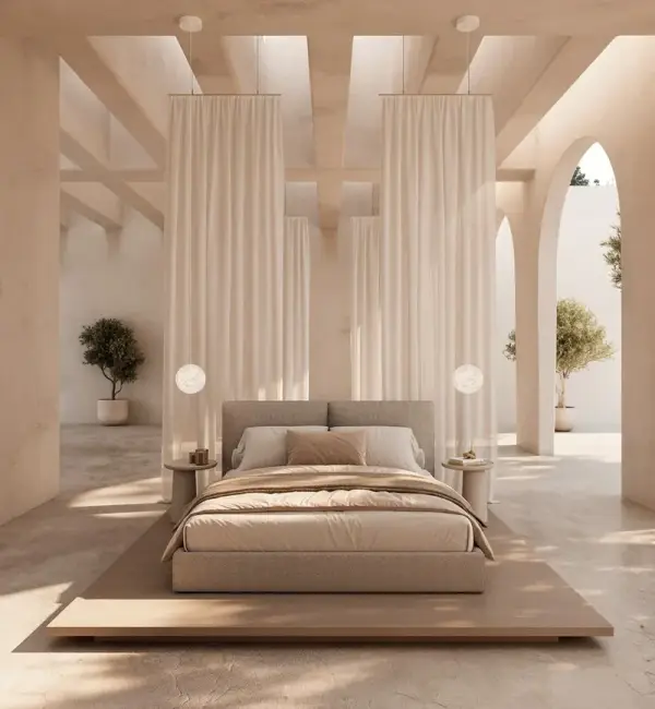 Cama tapizada Tokio con canapé