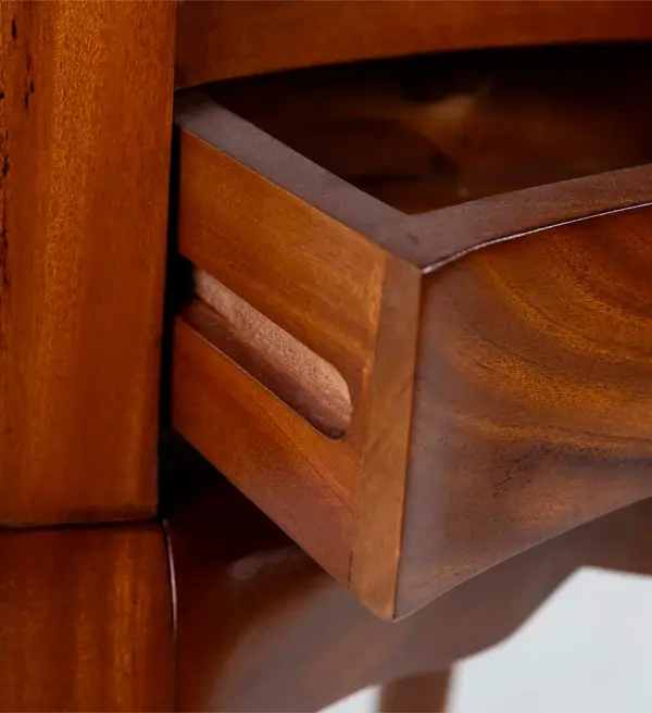 Mesita de noche 2 cajones vintage Angela