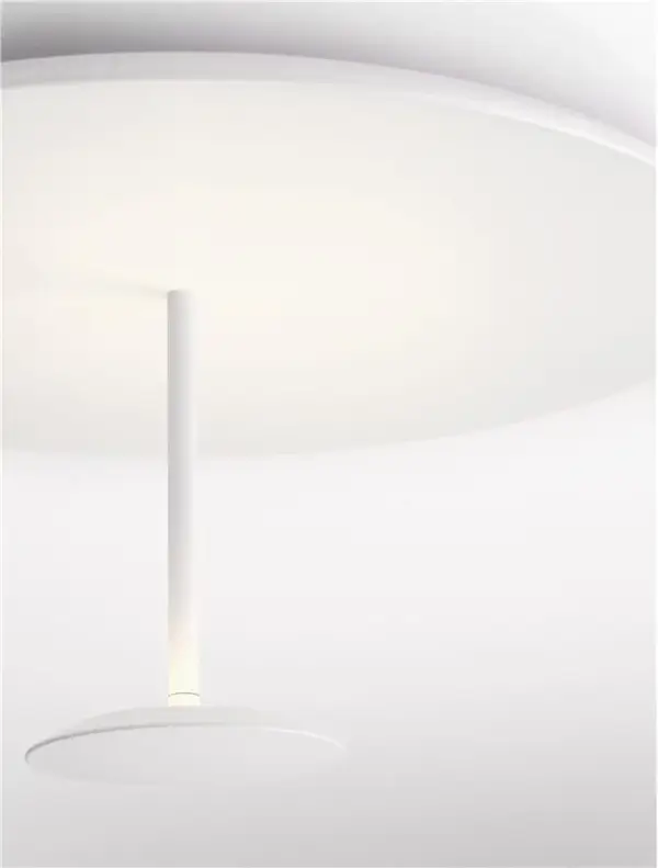 Luminaria de techo Nima 45 cm blanca