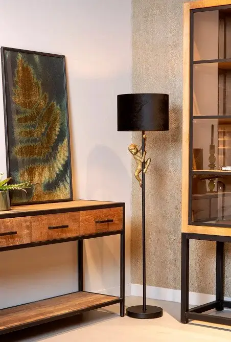 Lámpara de pie Extravaganza metal