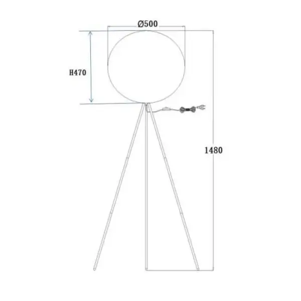 Lámpara de pie Goosy Soft