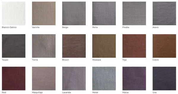 Silla desenfundable tapizada lino Athenea