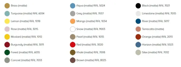 Lámpara de pie doble pantalla Aspen F 40