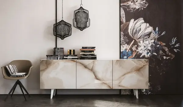 Aparador keramik Metropol Cattelan