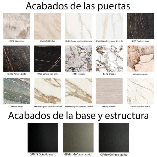 Aparador keramik Metropol Cattelan