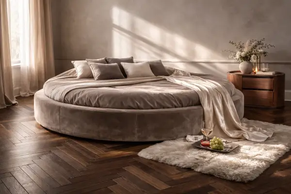 Cama redonda Sexy sin cabecero