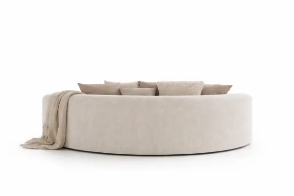 Cama redonda Sensual tapizada